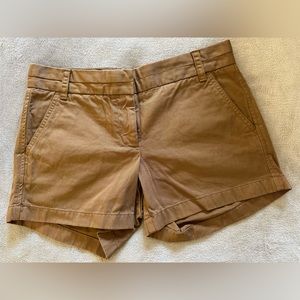 Brand New J. Crew Brown Chino Shorts